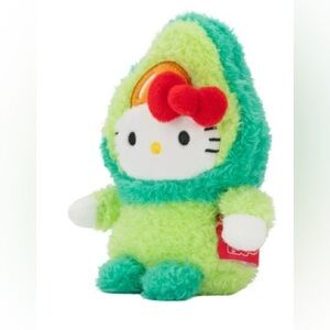 NWT BumBumz by Russ 4.5-Inch Hello Kitty Avocado Plush Toy